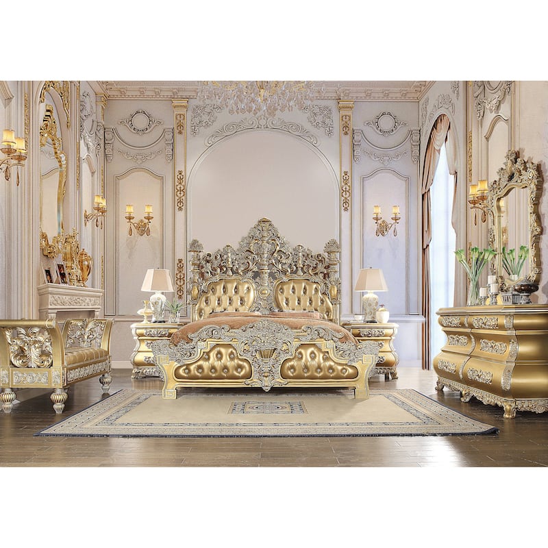 Basque Gold Eastern King Bed