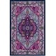 preview thumbnail 28 of 40, SAFAVIEH Handmade Bellagio Georgina Modern Oriental Wool Rug 2' x 3' - Grey/Pink - Rectangle