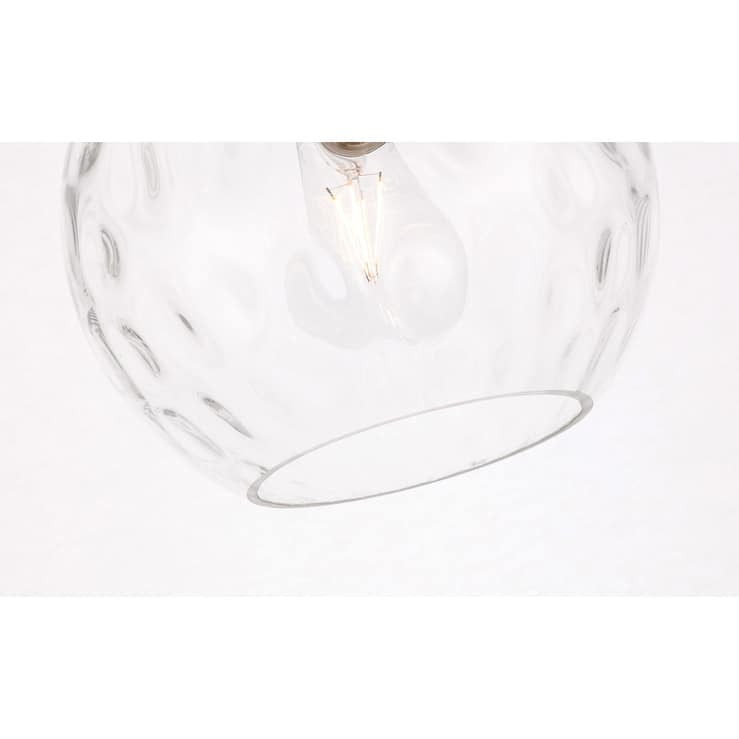 Caster 1-light Glass Pendant