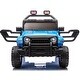 preview thumbnail 26 of 30, Dual-Drive 12V Electric Car with Four-Wheel Suspension, Music, Bluetooth, and Quick-Release Steering Wheel