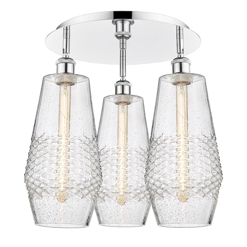 Innovations Lighting Windham - 3 Light 19" Flush Mount