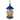 Exhart Colorful Metal Wire and Glass Bird Feeder, 6.5 by 13.5 Inches