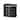 Black Wooden 4-drawer Jewelry Box