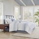 preview thumbnail 14 of 22, Harbor House Morgan 6 Piece Cotton Jacquard Oversized Comforter Set