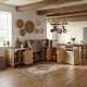 preview thumbnail 31 of 93, 100% Solid Wood Outdoor Kitchen Cabinet Set, Modular Patio BBQ Island Sideboard Buffet Pantry