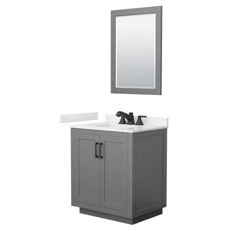 Wyndham Collection WCF292930S-QTZ-US3M24 Miranda 30" Free Standing