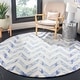 preview thumbnail 15 of 121, SAFAVIEH Dip Dye Marybeth Hand-tufted Wool Chevron Area Rug