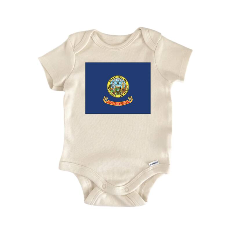 Idaho - Baby Boy Girl Clothes Infant Bodysuit Funny Cute - Blue - 0-3M