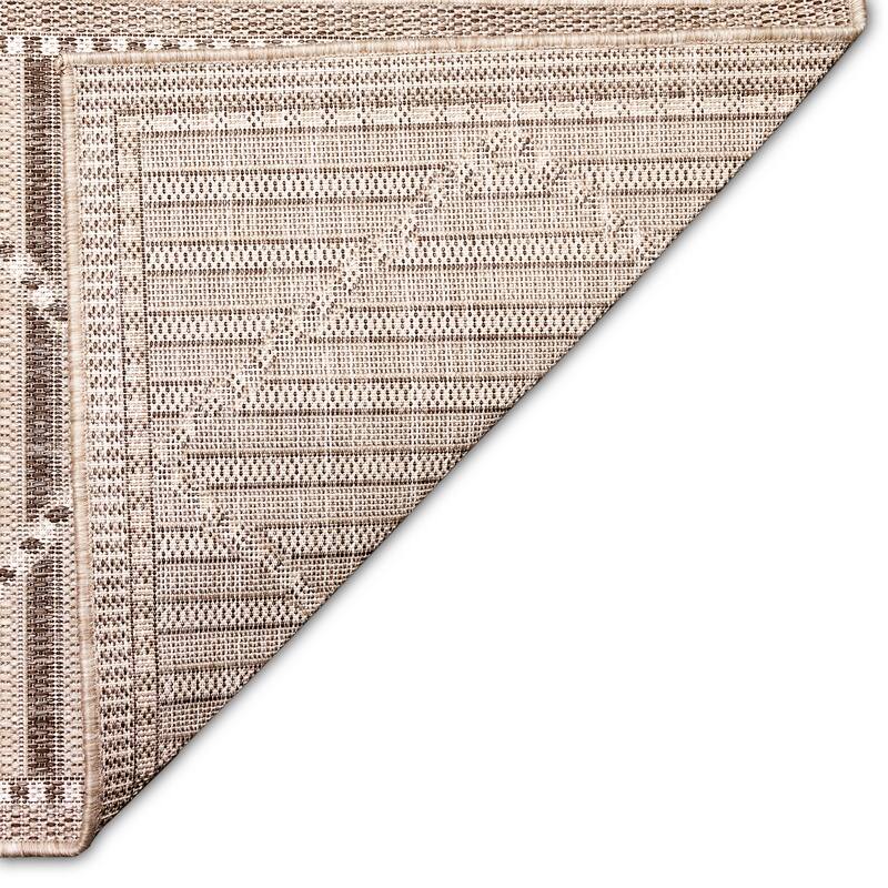 Liora Manne Malibu Checker Diamond Indoor/Outdoor Rug