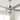 52-inch Modern Satin Nickel Bubble Shade 6-Speed Indoor Ceiling Fan with Light and Reversible Blades -  52'' W x 	18.7" H
