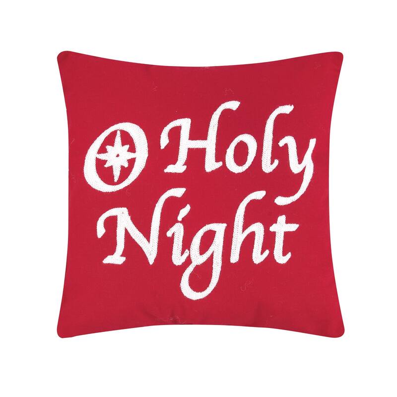 14" x 14" Holy Night Pillow