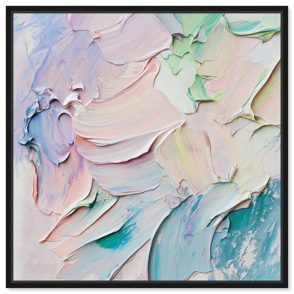 Flowing Mousse I Canvas by Art Remedy