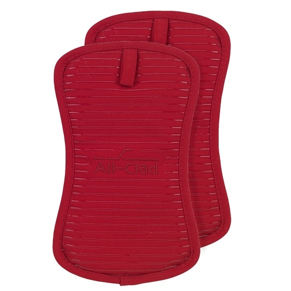 All-Clad 2-Pack Silicone Pot Holders - Chili