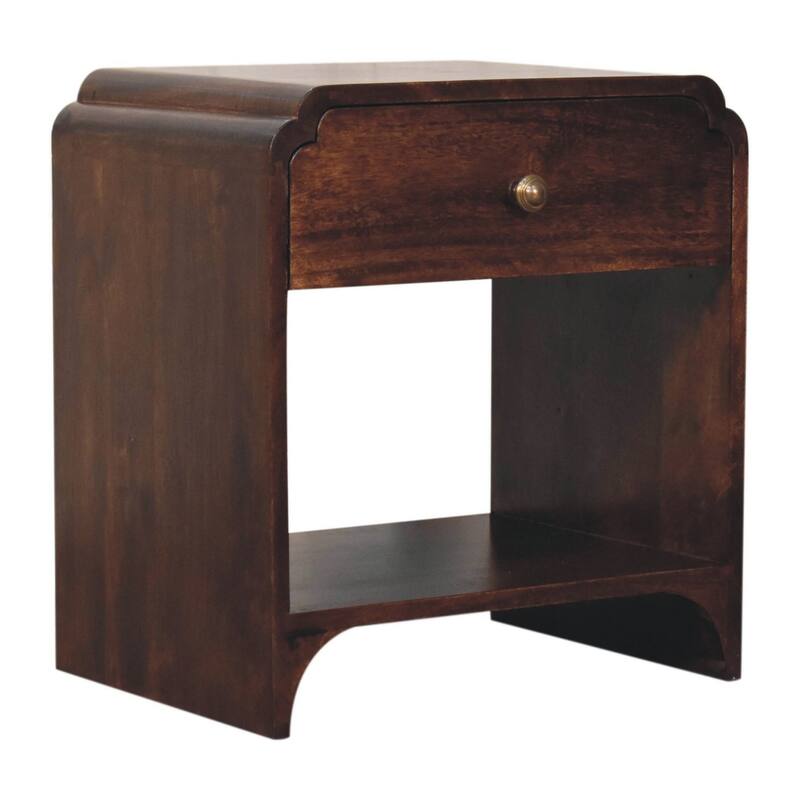 Artisan Furniture Solid Wood California Walnut Newton Bedside