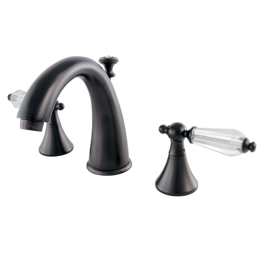 Kingston Brass Wilshire 1.2 GPM Widespread Bathroom Faucet with Pop-Up
