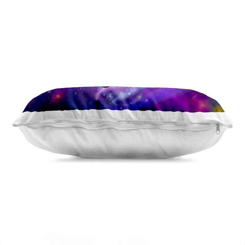 Stupell Astronaut Floating in Galaxy Decorative Printed Throw Pillow Design by Jesse Keith