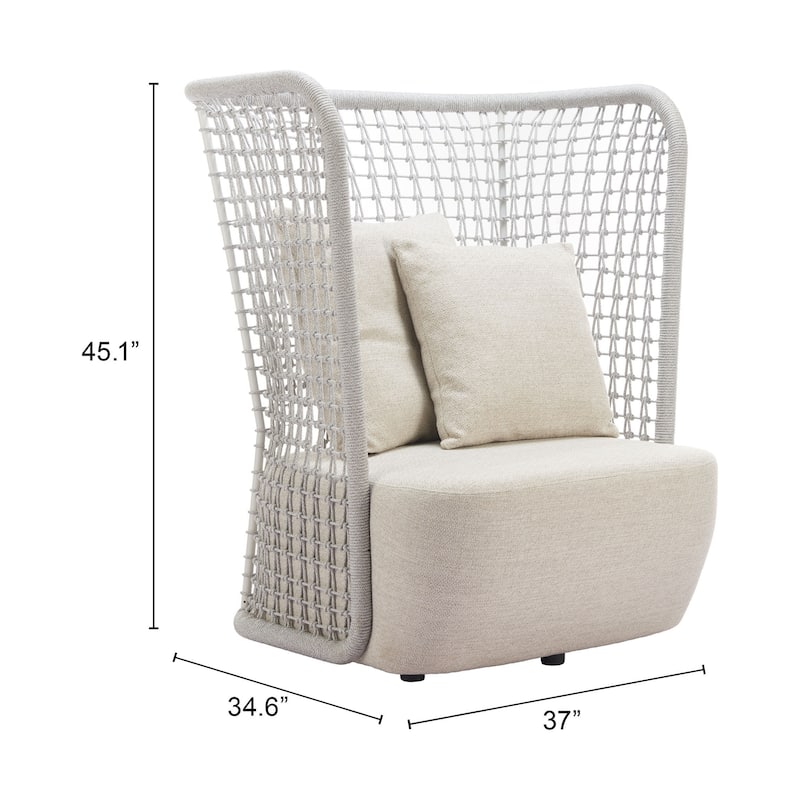 Hudu Accent Chair Beige