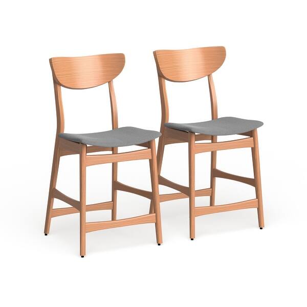 Carson Carrington Lund Wood 24inch Counter Stool (Set of 2) by