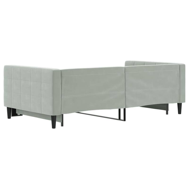 vidaXL Day Bed Upholstered Sofa Bed Daybed for Bedroom Living Room Velvet