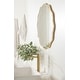 preview thumbnail 4 of 55, Kate and Laurel Viona Round Scalloped Mirror