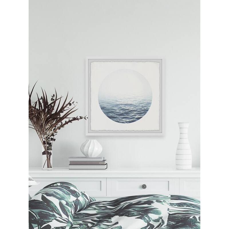 'Blue Light' Framed Painting Print