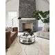 preview thumbnail 1 of 3, Uma Scandinavian Tribal Area Rug Cream/Brown - 10' x 14'