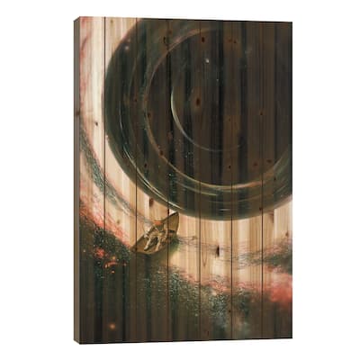 Lost Sailor Print On Wood by Nicebleed - Multi-Color