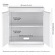 preview thumbnail 32 of 45, Presque 30" Wide Rectangular Accent Cabinet - 30" Wide