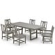 preview thumbnail 86 of 92, Versatile Outdoor Dining Sets w Swivel/Folding Chairs & Steel Slat Table and HDPE Dining Table Set for Gardens, Patios
