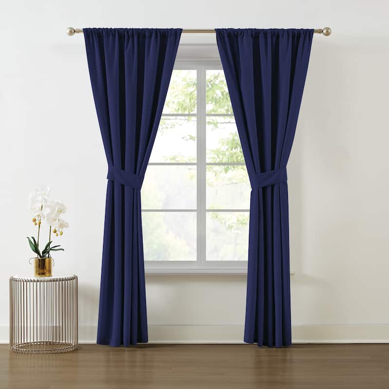Truly Soft Everyday Window Curtain Panel Pair