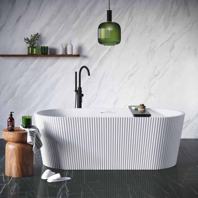 Swiss Madison SM-FB592 Lafayette 67" Free Standing Acrylic Soaking Tub