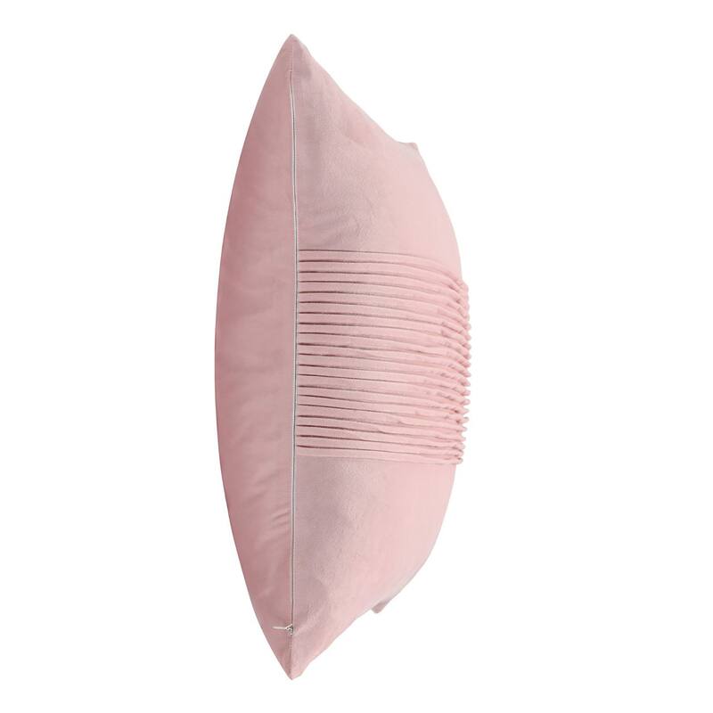 StyleCraft Dann Foley - Tuxedo - Velvet Tux Pleat Pillow