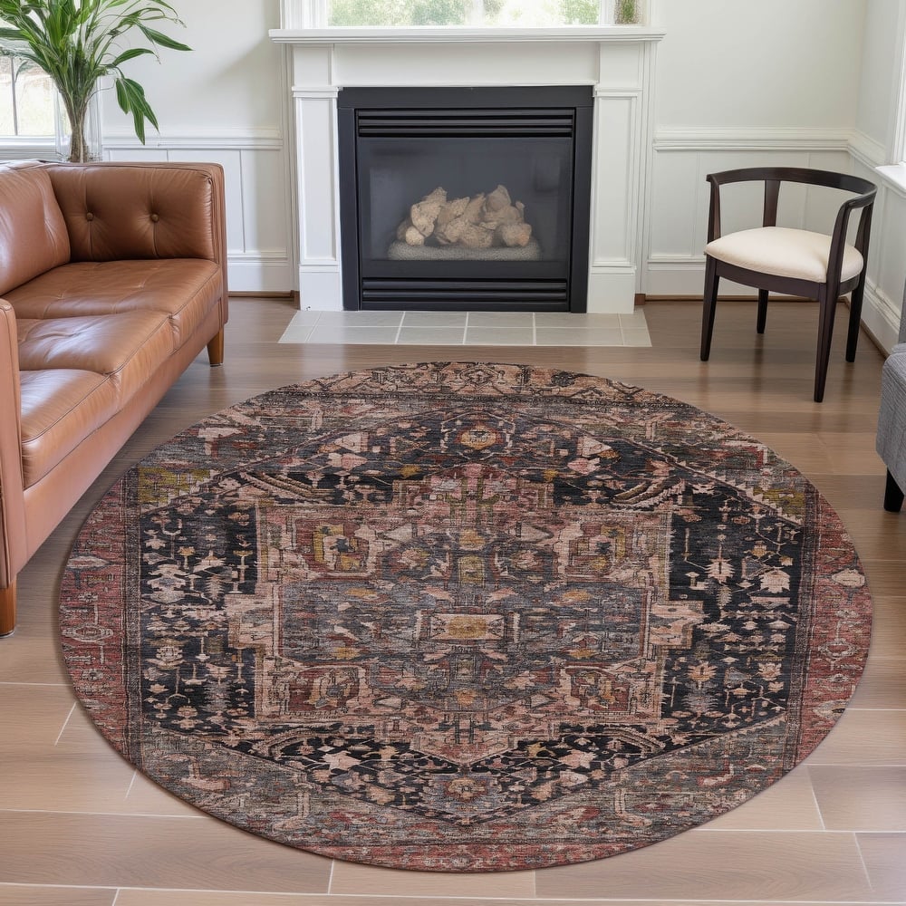 Premium Washable Super Soft Vintage Traditional Mayfield Rug