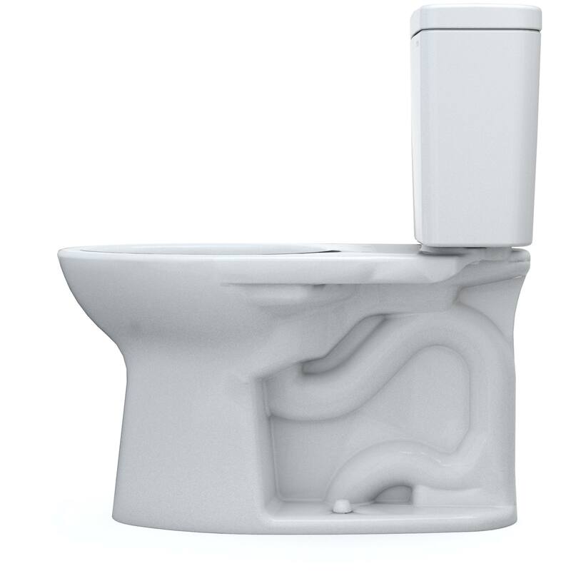 Toto CST776CSG#12 Drake 1.6 GPF Two Piece Elongated Toilet with Left Hand Lever