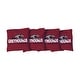 preview thumbnail 1 of 1, Indianapolis Red Cornhole Bags All-Weather Resin Filled
