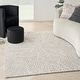 preview thumbnail 4 of 6, Michael Amini Star Contemporary Textured Botanical Abstract Glam Area Rug