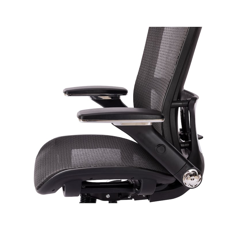 Breathable Mesh Office Chair, Modern High Back Adjustable Headrest