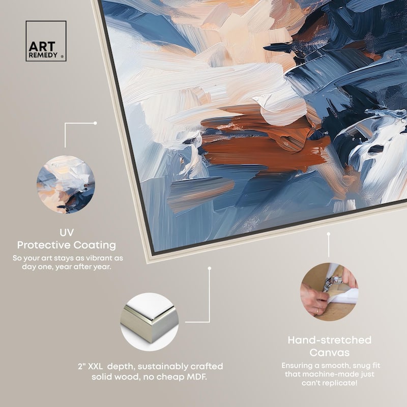 A Symphony in White I Canvas by Art Remedy