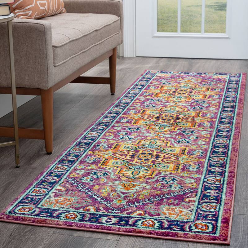 Genesis Bohemian & Eclectic Medallion Indoor Area Rug