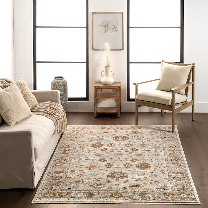 Nuloom Mylah Vintage Medallion Area Rug