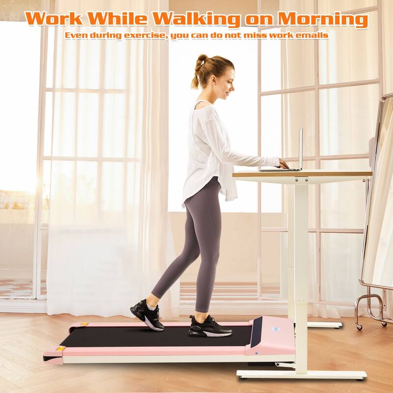Portable Treadmill with LDE Display ,Sport APP and 16 Inch Running Area