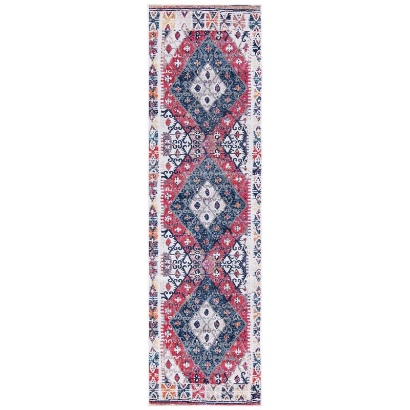 SAFAVIEH Montage Padelea Boho Indoor/ Outdoor Waterproof Patio Backyard Rug
