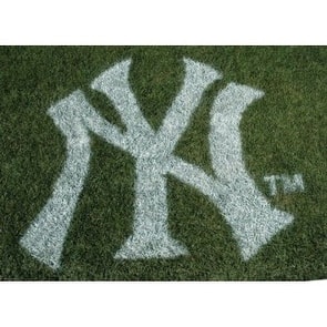 Shop Mlb New York Yankees Lawn Logo Paint Stencil White