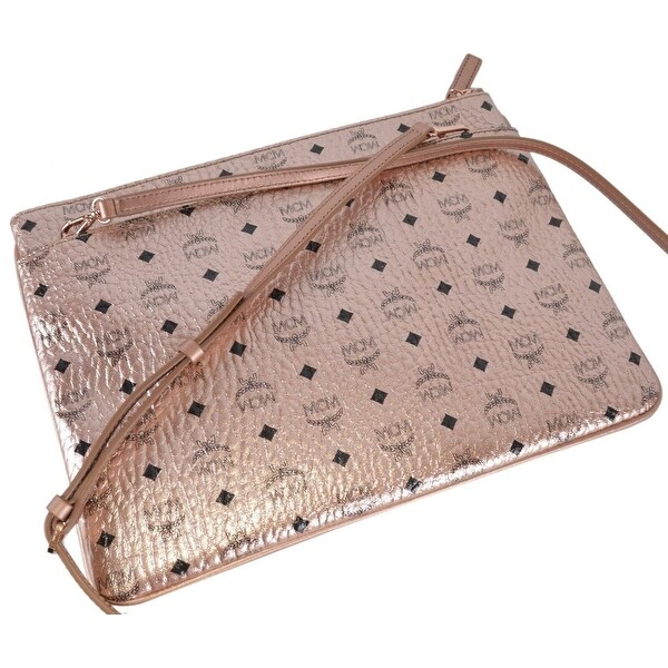 rose gold mcm tote
