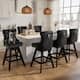 Option Black Velvet Set Of 6