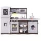 preview thumbnail 1 of 9, Costway Kids Kitchen Playset with Realistic Lights & Sounds Ice Maker - Coffee - See Details Coffee - See Details