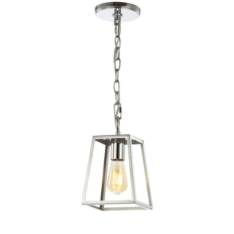 Marais 6.25" Metal LED Pendant, Oil Rubbed Bronze by JONATHAN Y