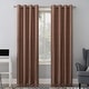 preview thumbnail 25 of 74, Sun Zero Cameron Thermal Insulated Total Blackout Grommet Curtain Panel, Single Panel 50x108 - Cedar Orange