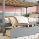 preview thumbnail 17 of 34, Full over Full Bunk Bed with 2 Storage Drawers, Convertible to 2 Beds