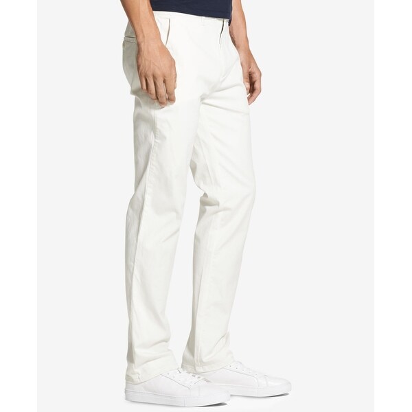 white relaxed pants
